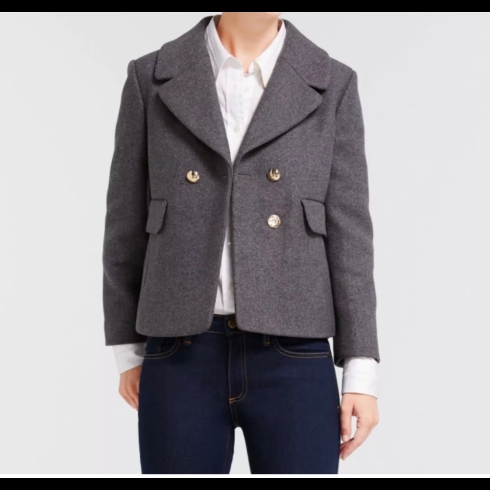 🎆FLASH SALE 🎆  Draper James | Campbell Gray Blazer Jacket Size 4